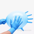 Salone di bellezza guanti di nitrile verde senza polvere personalizzati